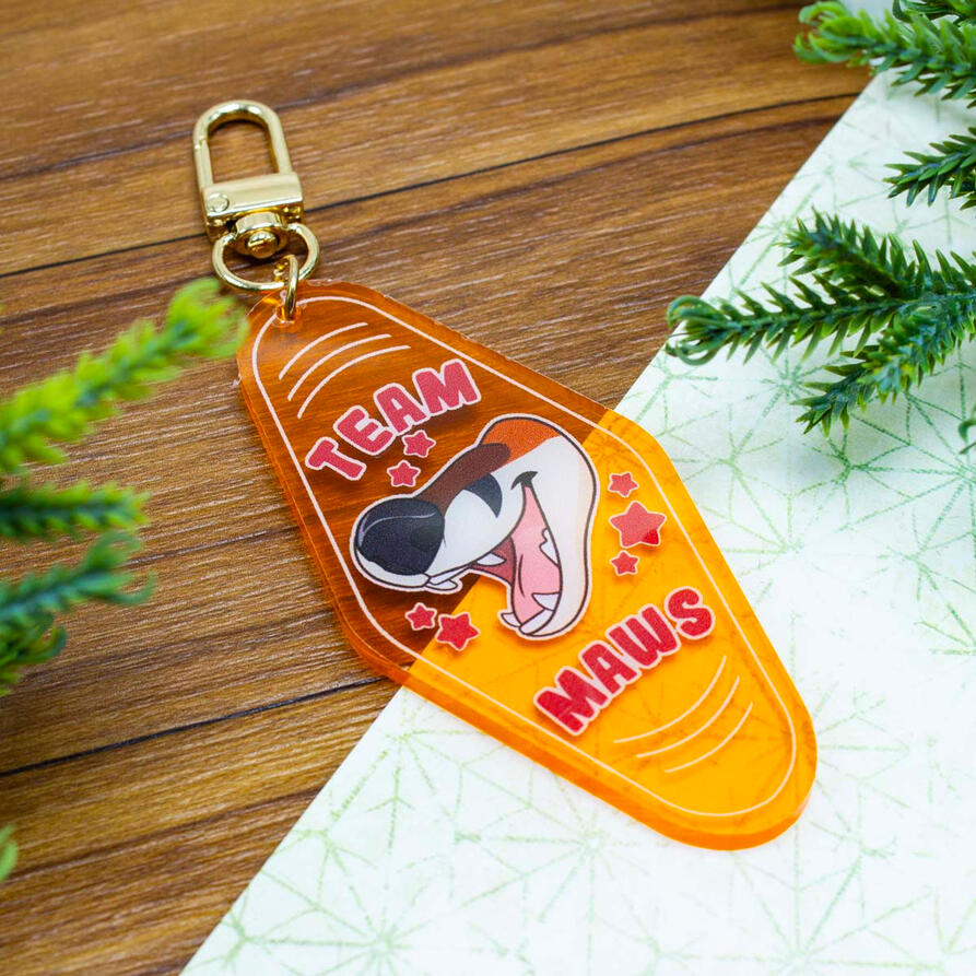 Team Maws Motel Keychain Team Maws Motel Keychain