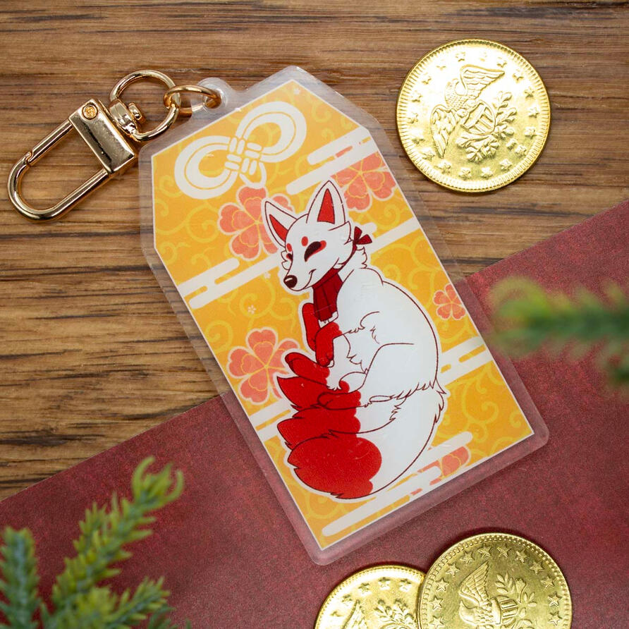 Kitsune Omamori charm Kitsune Omamori charm