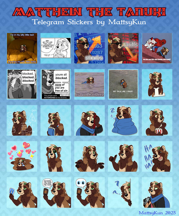 Personal Matthew Telegram Stickers