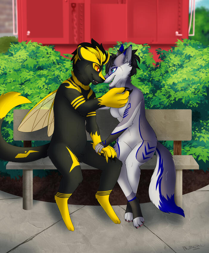 Ark &amp; Fire Anniversary Commission