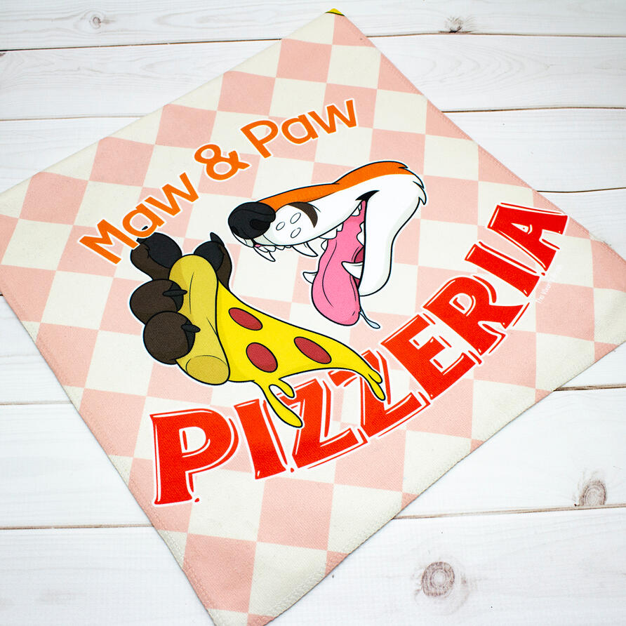Maw &amp; Paw Pizzeria Dish Towel