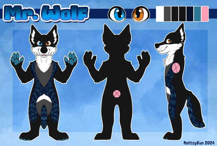 Mr. Wolf Fursuit Ref