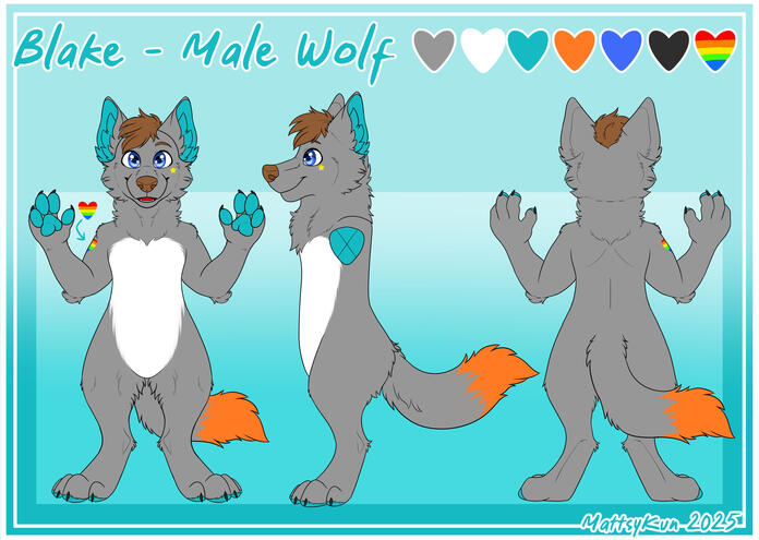 Blake Fursuit Ref Blake Fursuit Ref