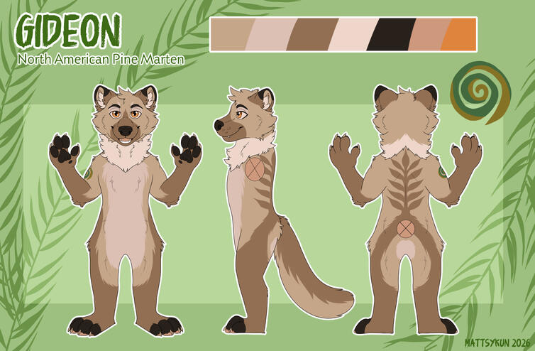 Gideon Fursuit Ref