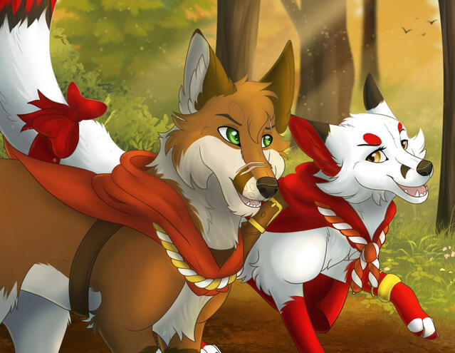 Welcome to Rakuenko Key Art