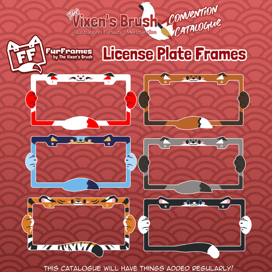 Catalogue Page -1 - License Plate Frames
